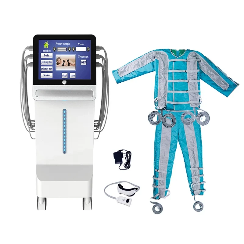 pressotherapy  lymphatic drainage machine 3 in 1 equipment trouser lymph drainage massage machine
