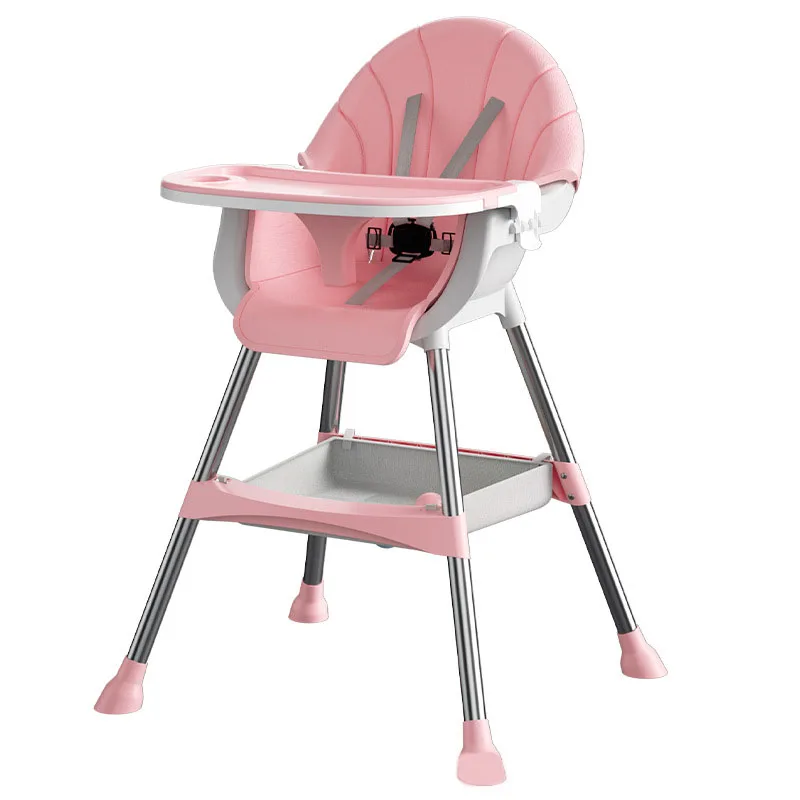 RHS-HC1 Baby High Chair Travel Infant Comfortable Armchair Portable Baby Feeding Chair Adjustable High Chair