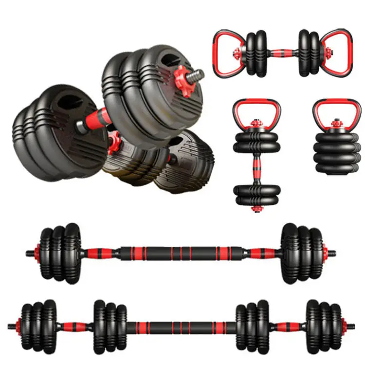 Free weights body building custom logo Multifunction Gym Fitness Equipment barbell 15kg 20kg 30kg 40kg Adjustable Dumbbell Set