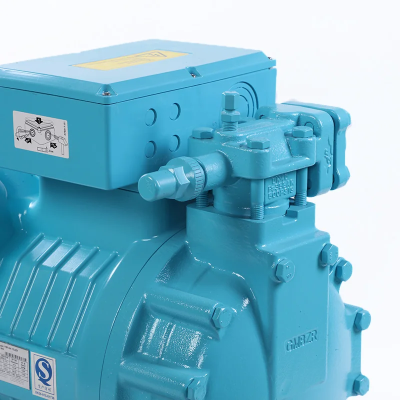 Brilliant type semi hermetic refrigeration compressor r410a