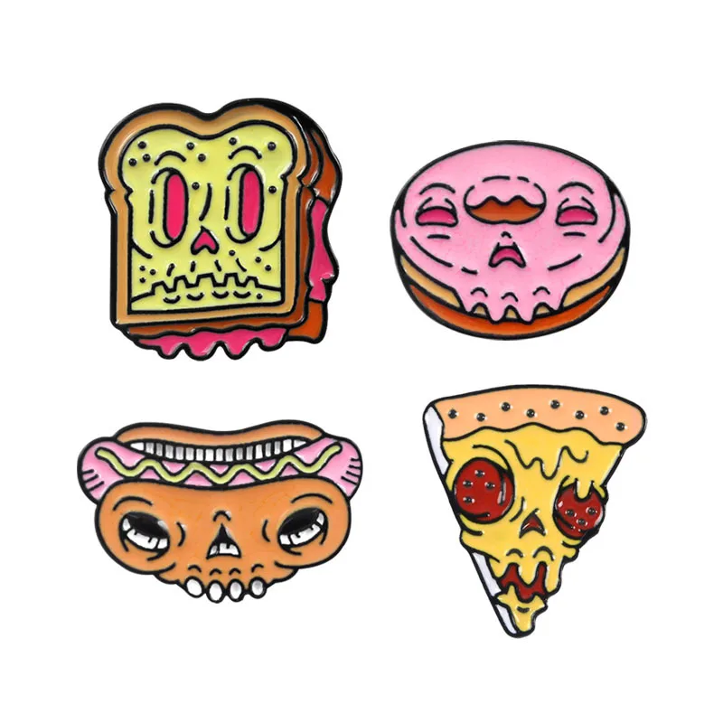 Pink pig enamel pins fashion jewelry brooches bulk hard lapel broches clothes cjewelers hamburger tshirt funny cheap small badge