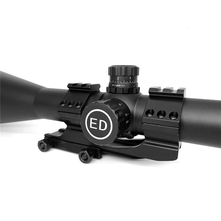 SECOZOOM Tactical Rifle Scope FFP 4-50x75 Long Range Riflescope with ED Lens