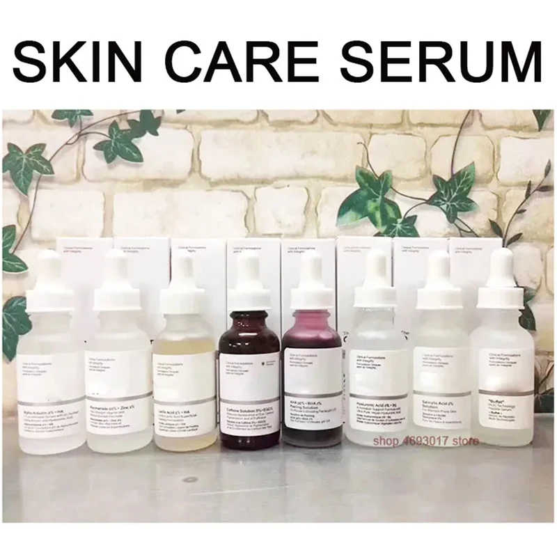 Ordinary Lactic Acid 10% HA Moisturizing Anti Aging Peeling Soloution Face Serum