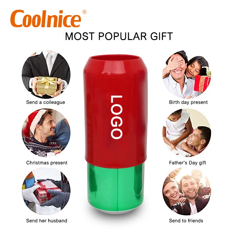 Silicone Beverage Bottle Protection Sleeves Customized Hide Your Beer Can Covers