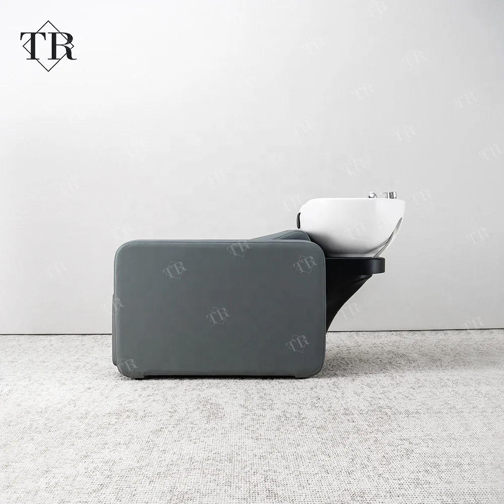 Turri Salon Hair Shampoo Bowl Basin And Chair Spa Head Water Therapy Shampoo Head Spa Bed Chair For Salon Head Spa Sink And Bed
