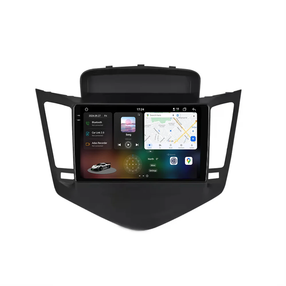 Автомобильный android радио для Chevrolet Cruze 2008-2015 GPS навигация carplay 4G WIFI 2K экран головное устройство