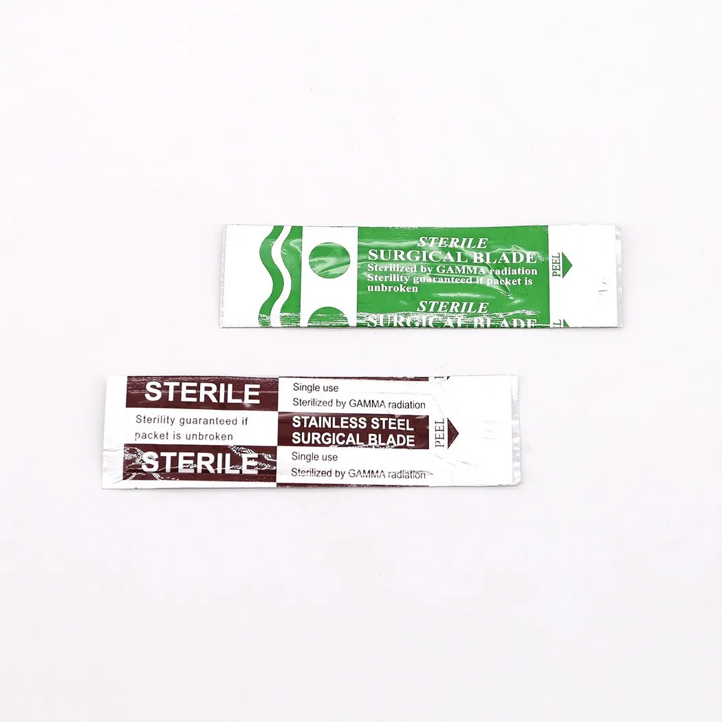 Medmount Medical Single Use 11 12 15 20 21 22 23 24 Stainless Steel/ Carbon Steel Surgical Scalpel Blade With/without Handle