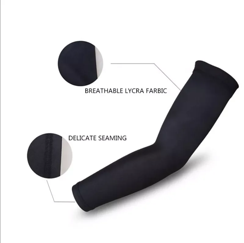 Uv Sun Protection Cooling Compression Sports Arm Sleeve