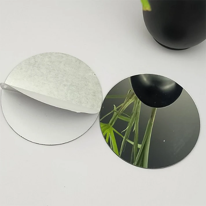 Glass factory Best Quality Round Beveled Silver
