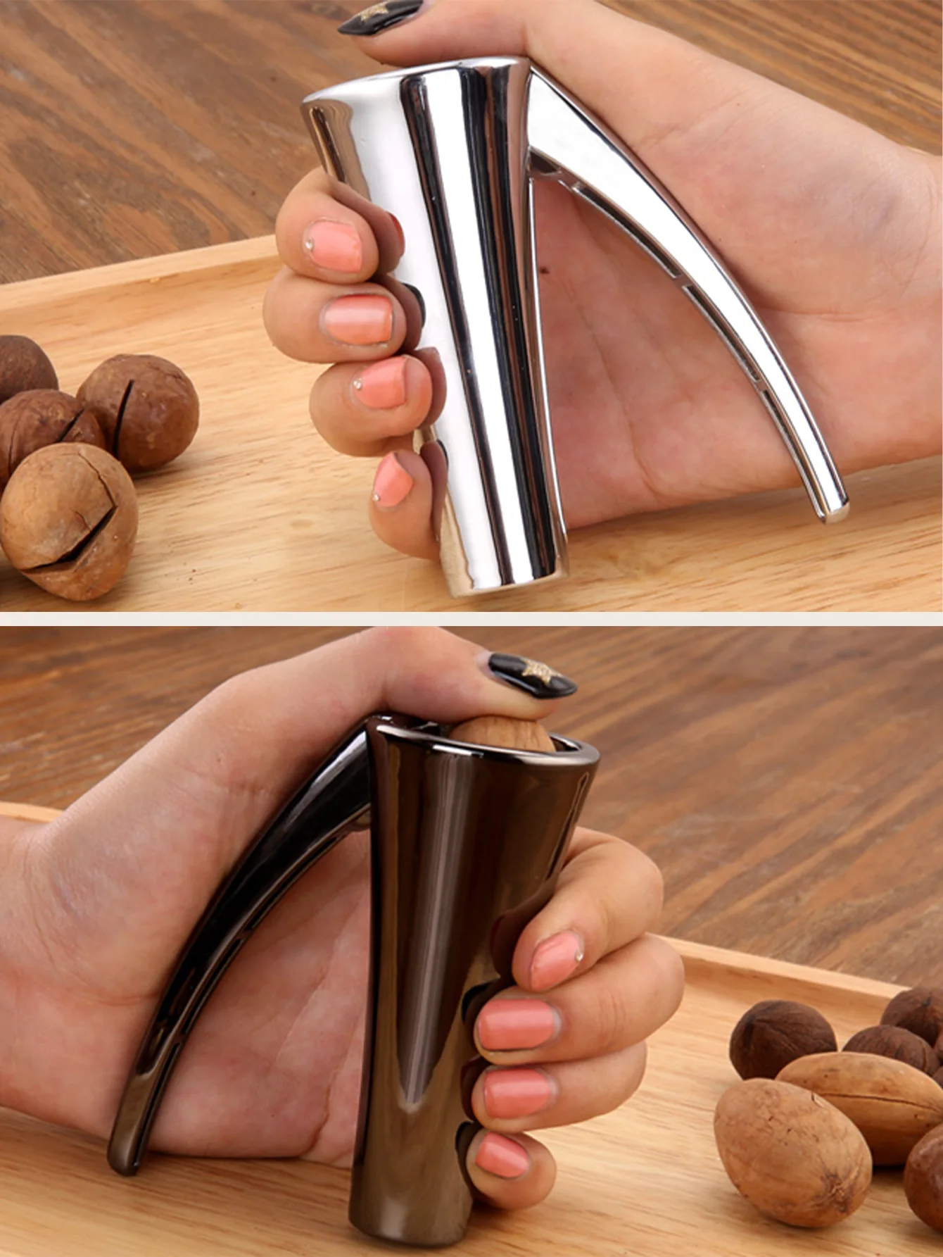 New arrival nutcracker effortless walnut opener different shape nut Xmas nut cracker