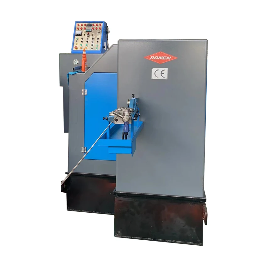 Fully Automatic Hydraulic Spline Shaft Steel Rod Rebar Nail Thread Rolling Screw Bolt Making Machine