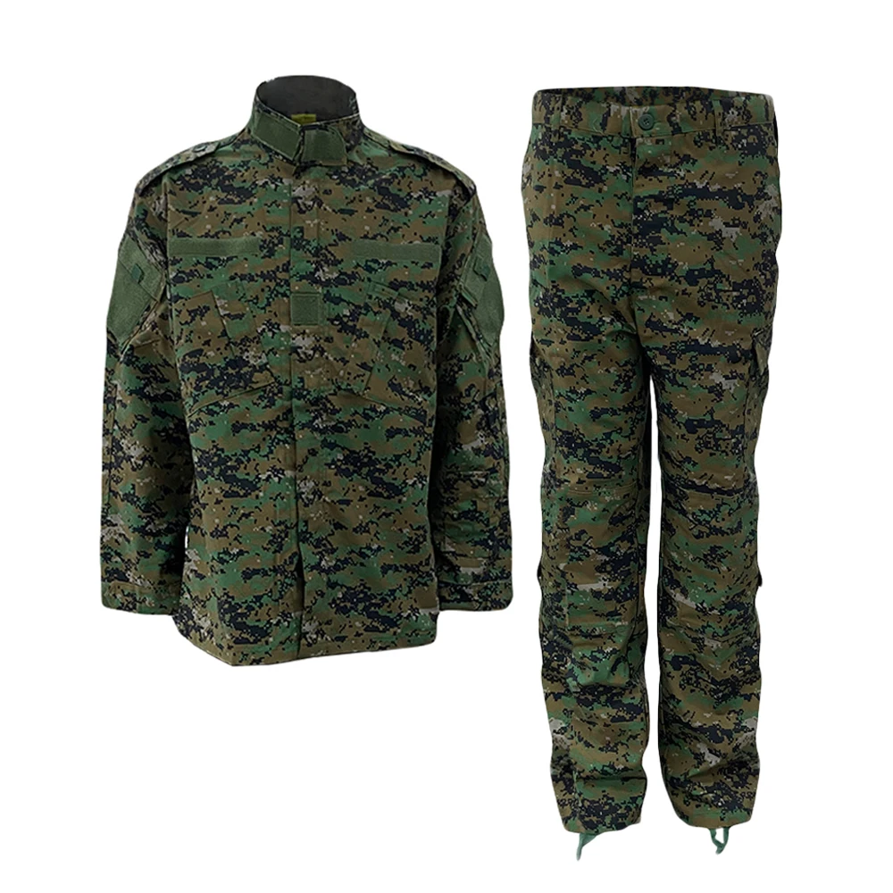 Mens Camouflage Military Uniform Tactical Pants Field Hunting Clothe Army Soldier Special Forces Jacket Set BDU Combat Suit