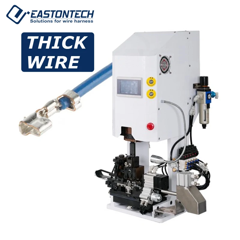 EW-5225 4T/8T Automatic cable cutting and crimping machine wire stripping and crimping terminal machine