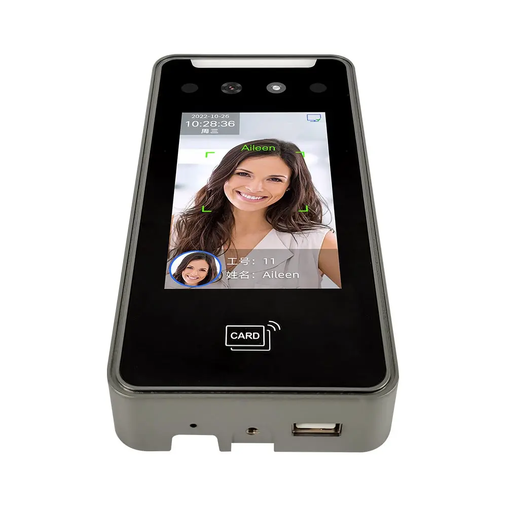 Timmy Free API Rfid Card Reader Biometric Time Attendance Machine With Card Reader