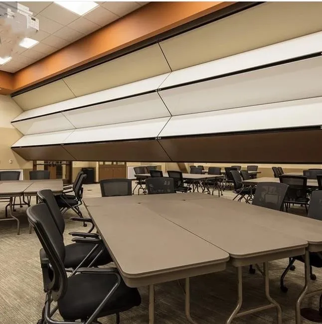 Office Partition Panel Portable  Room Divider Folding School Classroom Vertically Retractable  Partition  Walls  System