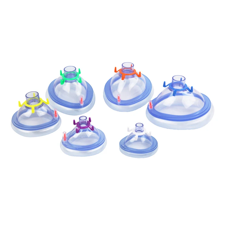 100% Quality Guarantee Latex Free Portable Anesthesia Face Medical Mask For Pediatrics