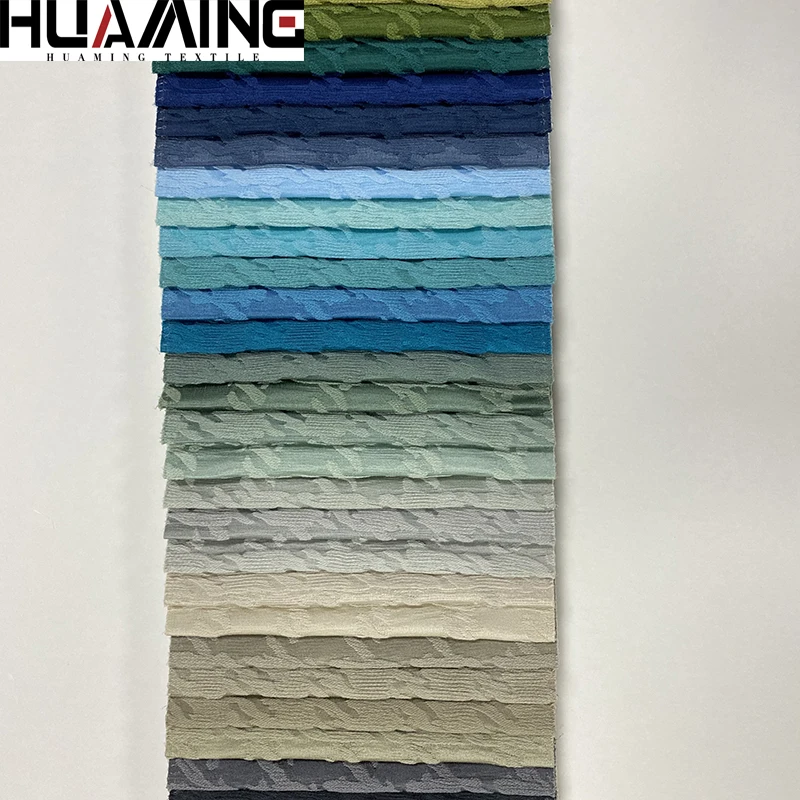 Nordic Style Houndstooth Pattern Mulit Color to Choose Cheap Factory Wholes 100% Polyester Upholstery Fabric for Sofa