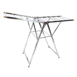 Factory Supply Adjustable Stainless Drying Rack Folding Clothes Drying Rack