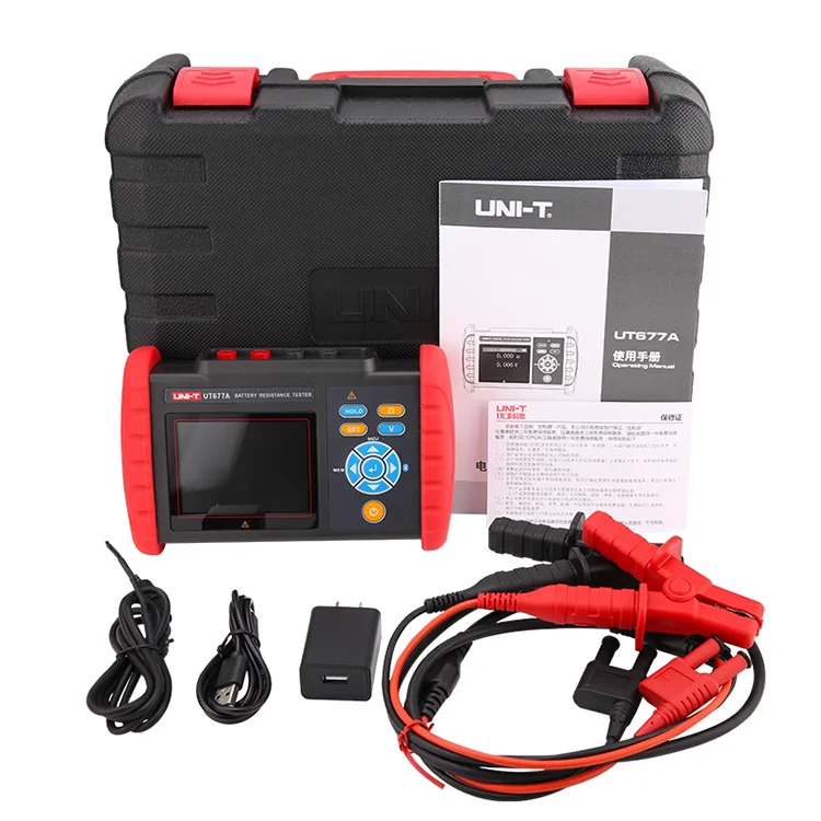 UT677A Battery Internal Resistance Tester Battery Voltage temperature Tester