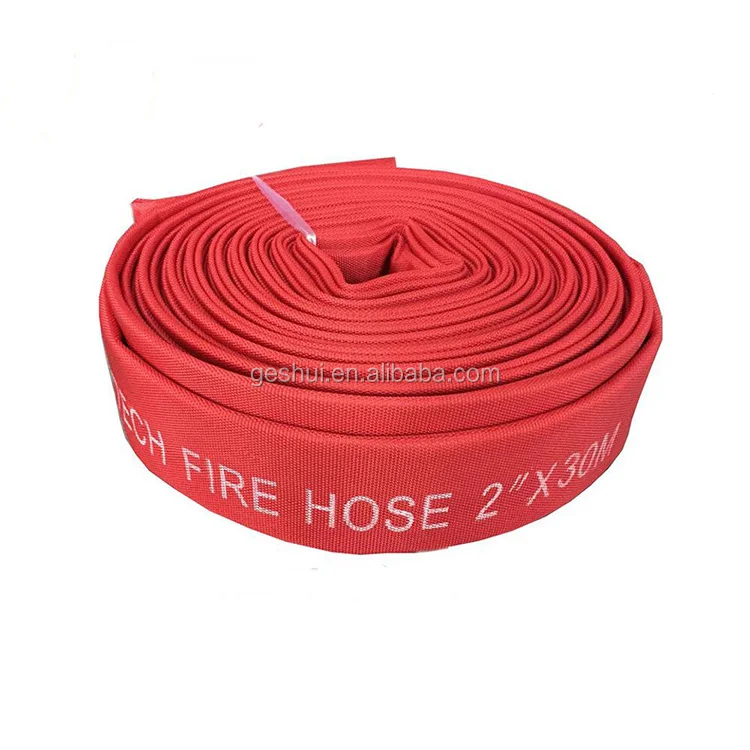 1st Class PVC Line used Fire Hose in Red Color