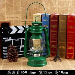 Outdoor burning hurricane lantern adjustable light lamp Complete Kerosene camping oil lamps