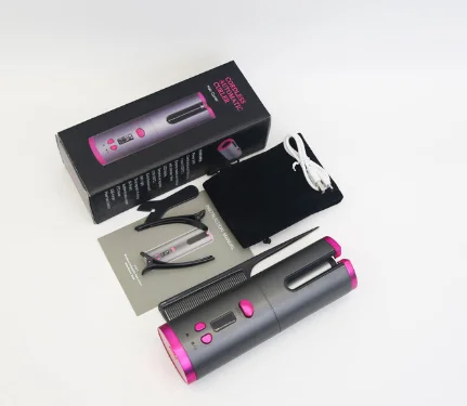 Phenitech 2023 Automatic curler cordless curler Electric Heated Roller Curling Roll Hair Rollers Safety ceramic technology