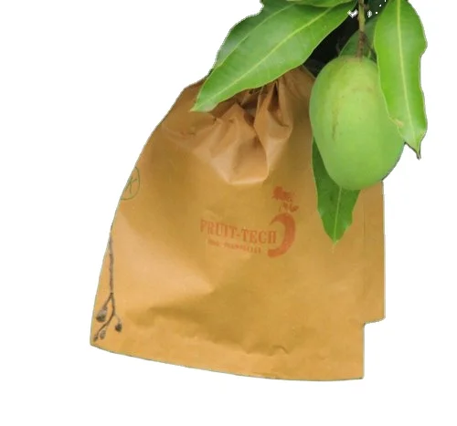 waterproof  Mango Grape Guava Growing Paper Bag For Fruit Protection