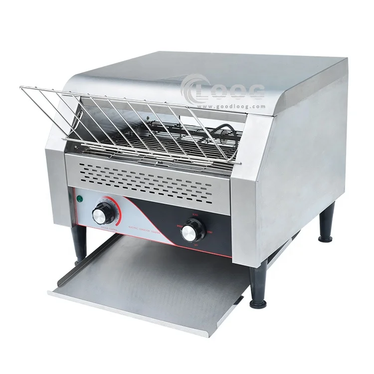 Commercial Kitchen Equipment 220V Conveyor Toaster Oven Electric Stainless Steel Toaster Machine