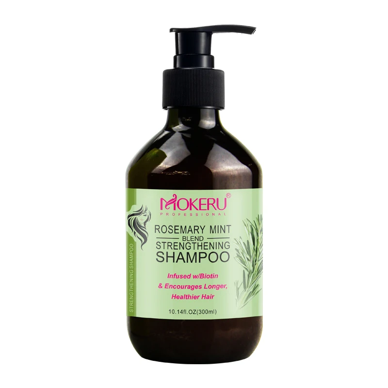 MOKERU Rosemary hair anti-loss shampoo Nourishing shampoo Natural Hair care Hair Growth 300ml Rosemary shampoo