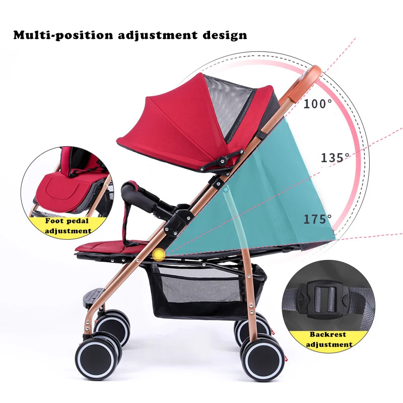 portable wheels mini baby tricycle stroller and seat pink color 3 en 1 donwload 360 degree rotation seat