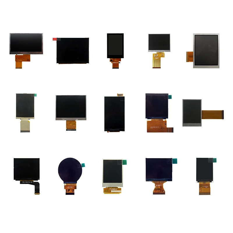 TFT Square Round LCD Display Modules Industrial Capacitive Touch Panel Factory Price 3.5 4.3 5.5 6 7 8 10 10.1 Inch