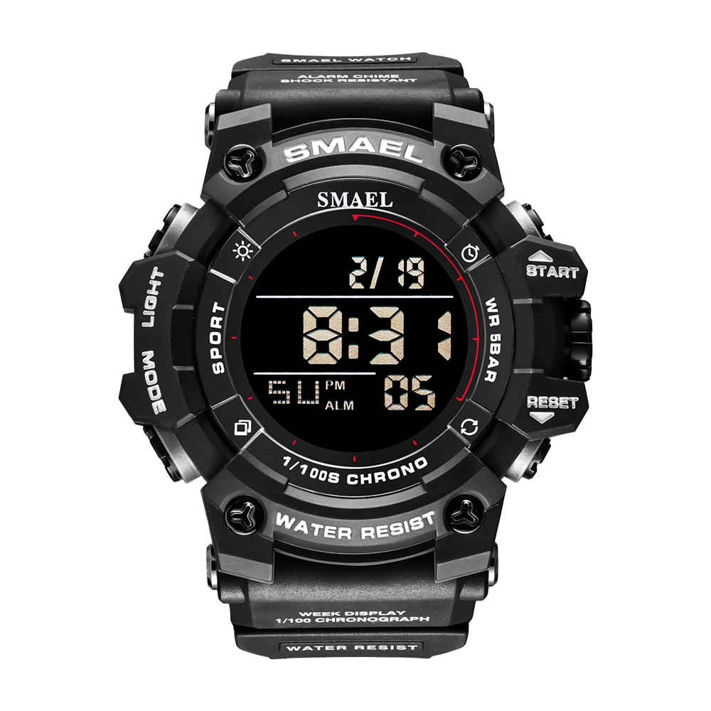 relogio SMAEL 8046 sport led sports watch water resistant cheap electronic watches