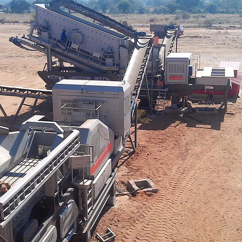 Good Sizer Mobile Rock Crusher For Sale