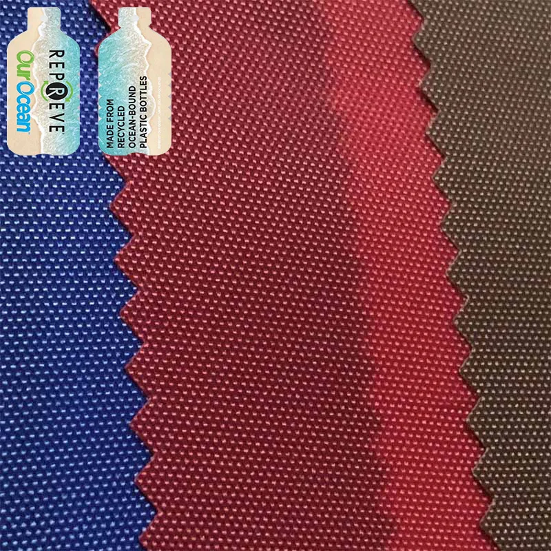 hot sale manufacturer cheap 100 Recycled polyester 600D oxford fabric for tent