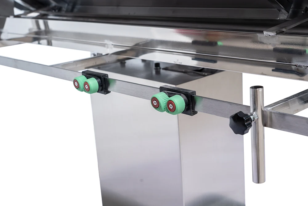 High quality stainless steel electric vet animal pet hospital surgical operation operating table with temperature control