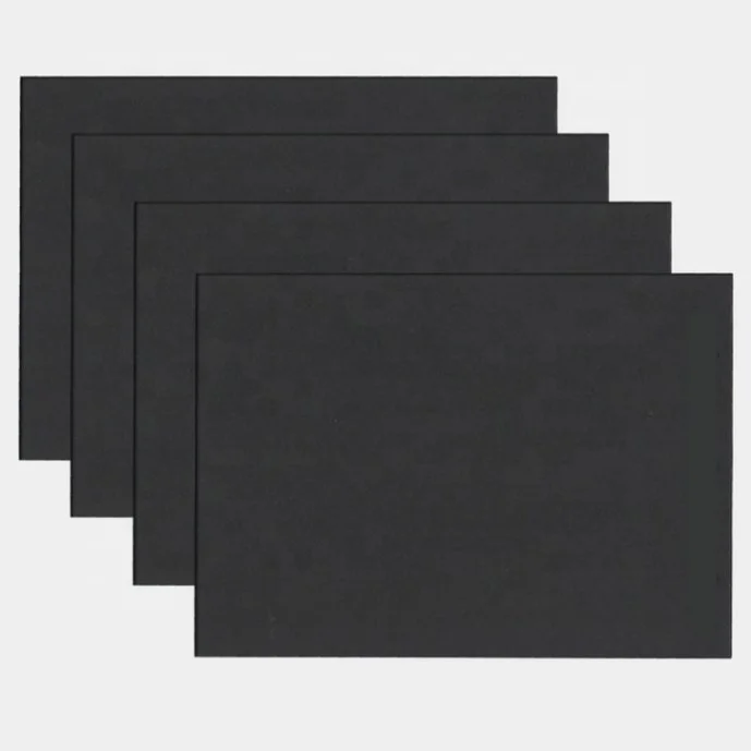300 Gsm 4mm Thick Black Paper Board