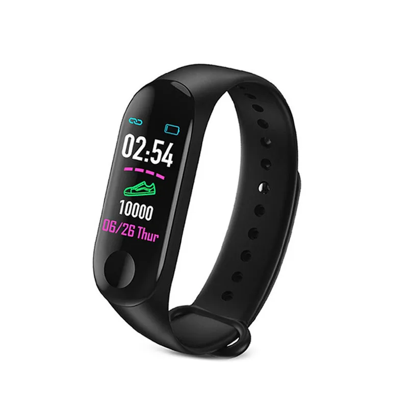 
M3 Smart Wristband Smart Bracelet with Replacement Straps Smart Band Heart Rate Activity Fitness Tracker Smart Watch M3 