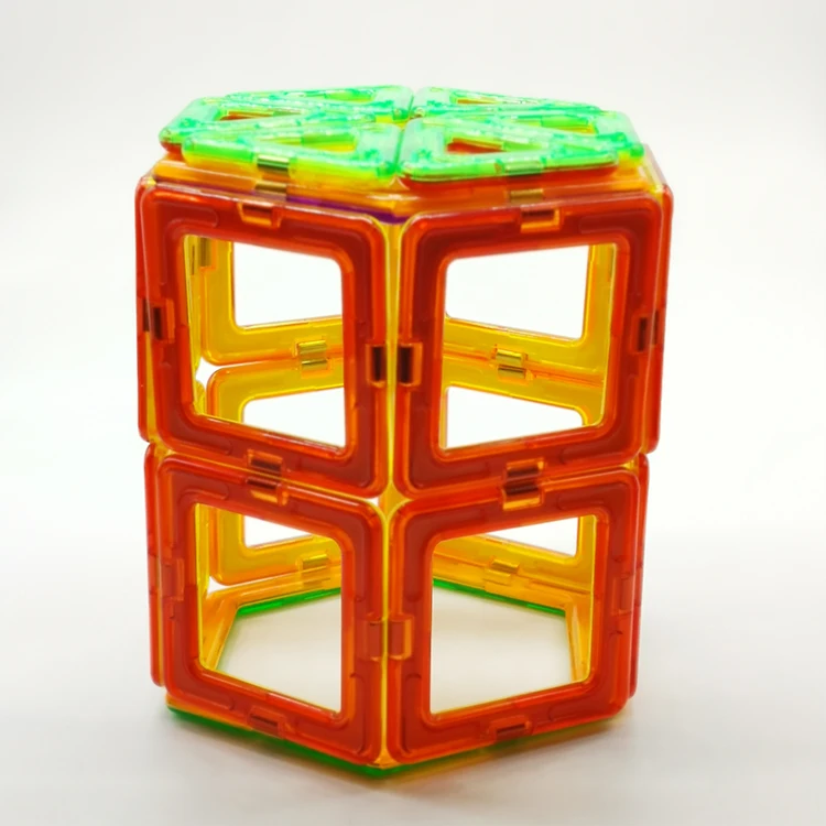 Magnetic Magnet 3-6-8 Years Old Boys and Girls Piecewise  plastic magnet blocks toys