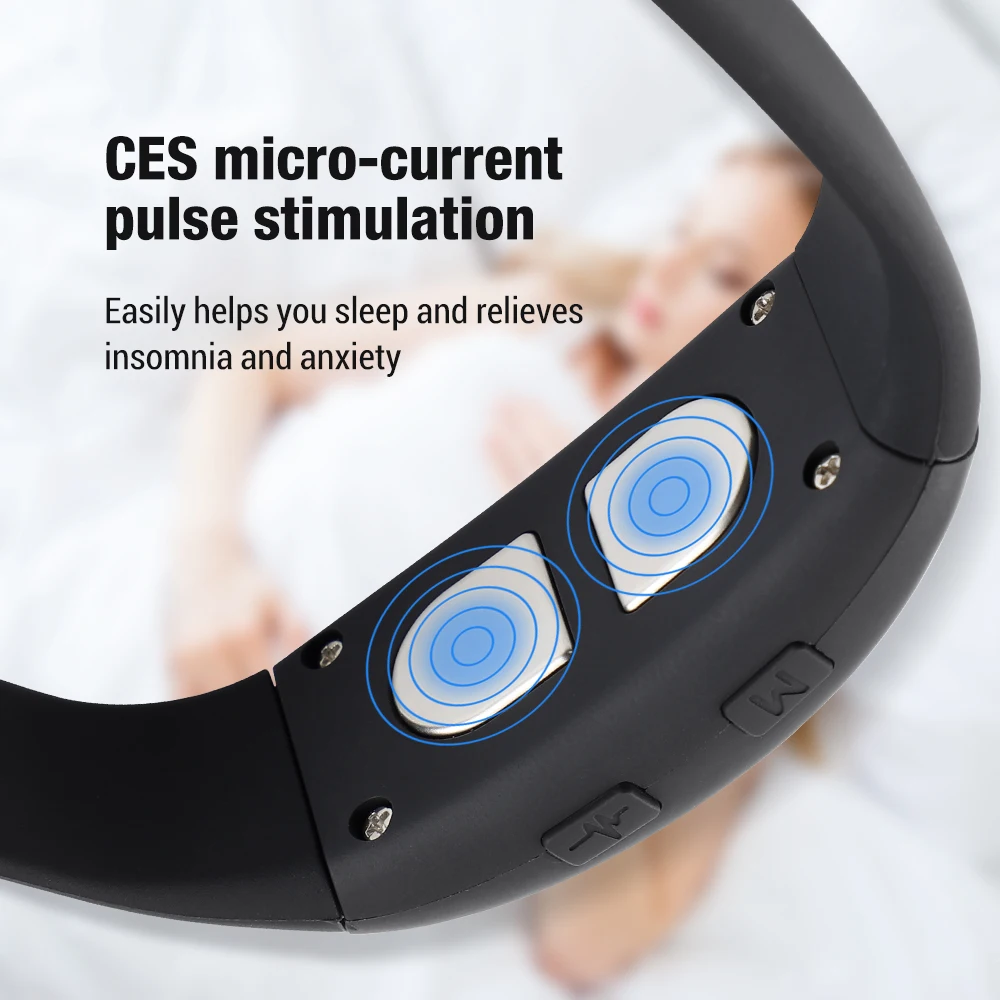 Portable Microcurrent Sleep Technology Aid Machine Wristband Watch Sleep Aid Anxiety Relief 3 Modes