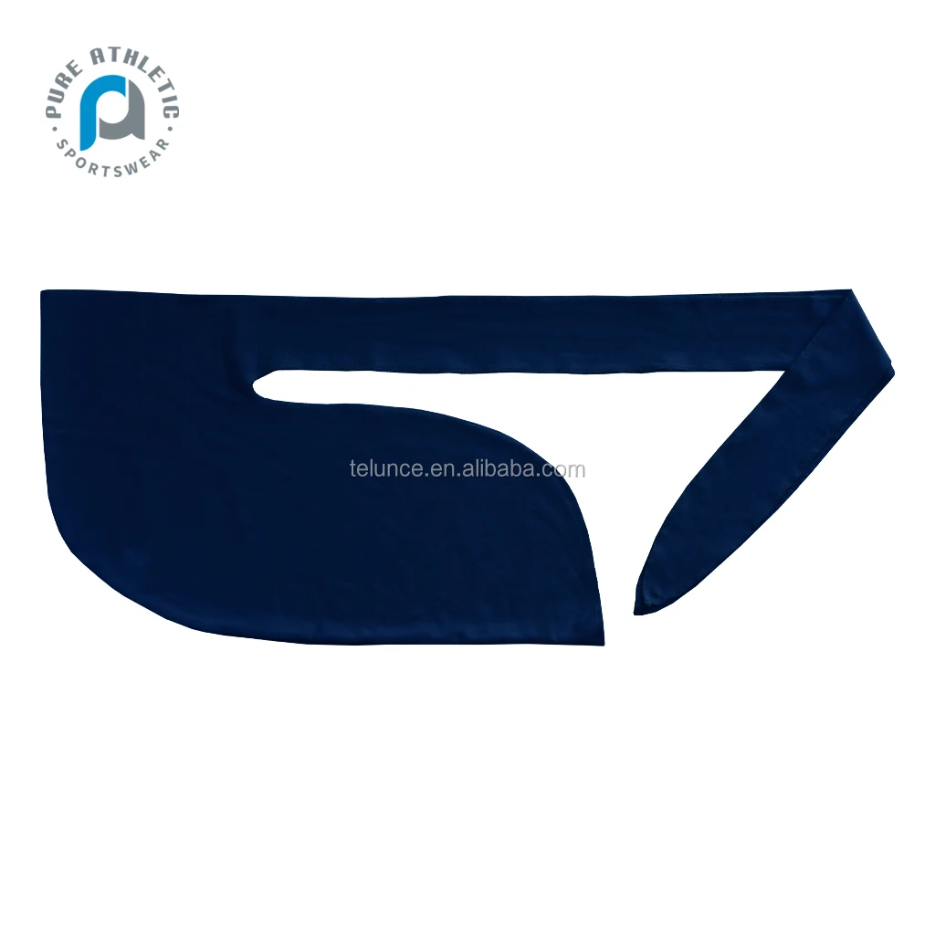 PURE Wholesale  solid multi-purpose head scarf elegant turbans for women men headwrap knitted headband durags