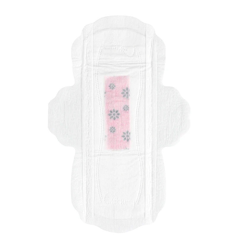 Anion Chip Colors OEM Sanitary Pads for Women Menstrual with Ion Disposable Day Used Sanitary Napkins Lady Towel
