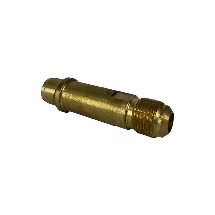 All Thread Male Brass Copper Fit Accessories Sanitary Coupling Fittings Square Cylinder Connector
