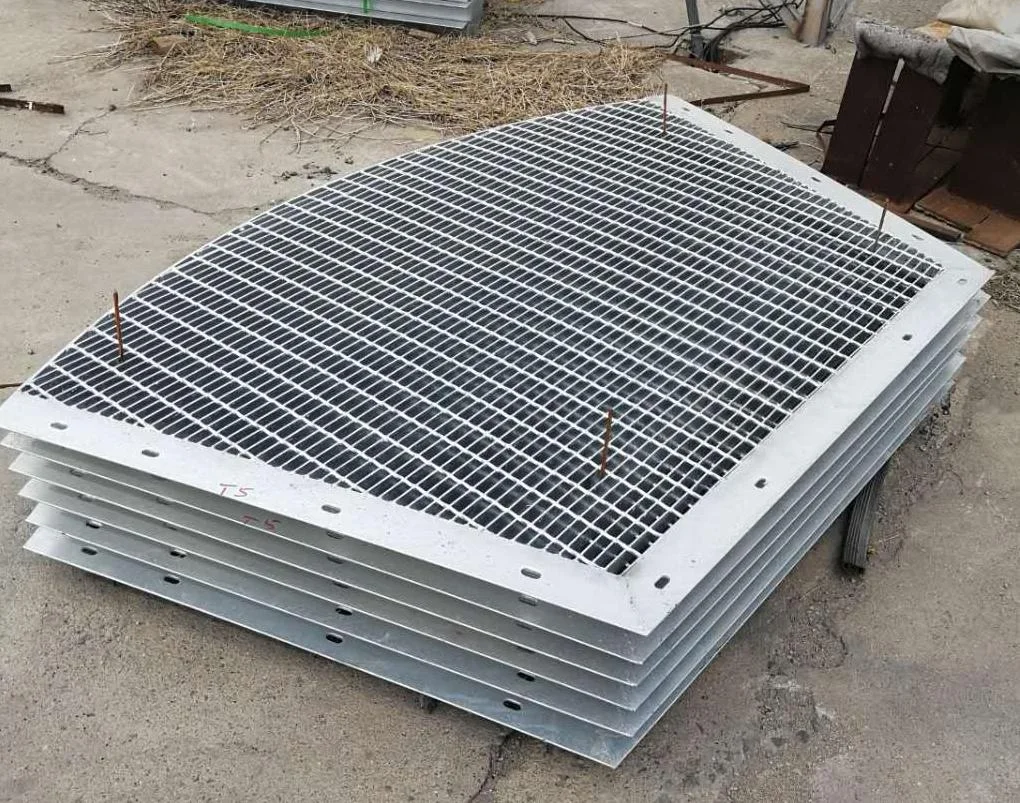 Concrete construction support steel drainage grating trench drainage cover steel grate price