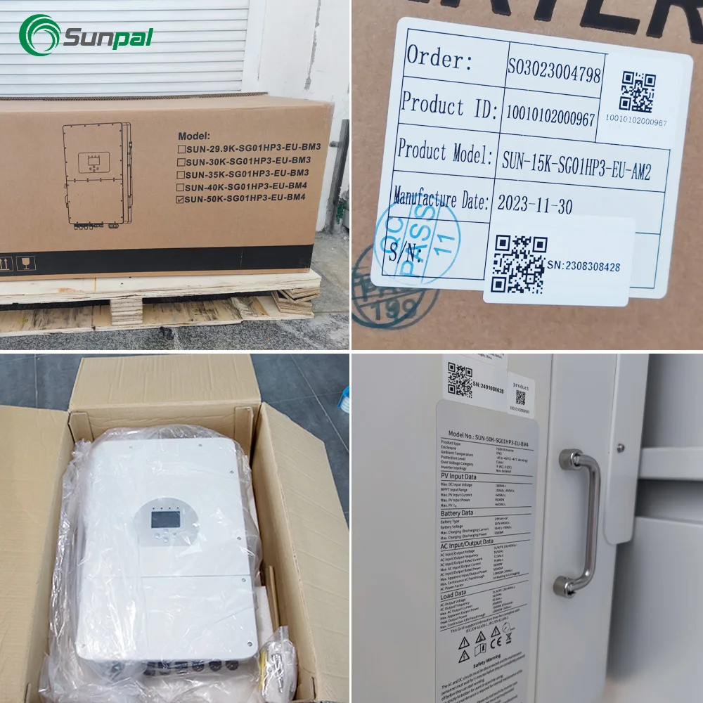 Goodwe Solar Hybrid Inverter 3Kw 3.6KW 3600W For Home Solar Wind Hybrid Power System