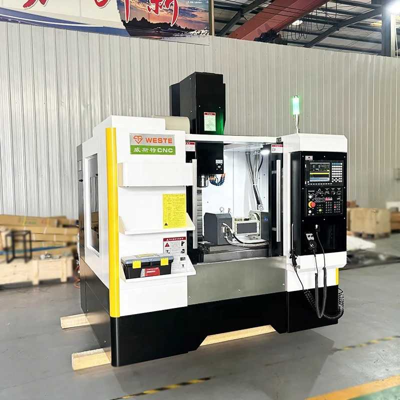 CNC 5-осевой металлический фрезерный станок VMC650 вертикальный обрабатывающий центр
