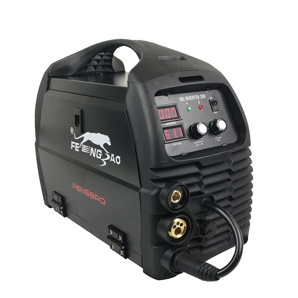 fengbao  3 in 1 IGBT 180amp 220V MIG Inverter  Welding Machine gas or gasless MIG/Mag Welder