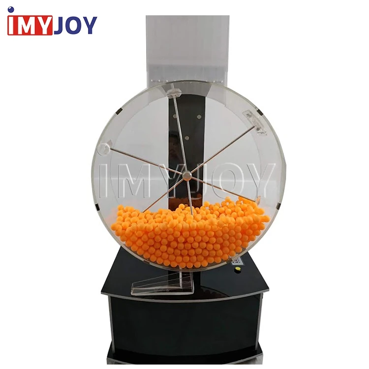 
Auction use high-capacity 1500 balls mechanical mixing lotto drawing Lucky draw machine 