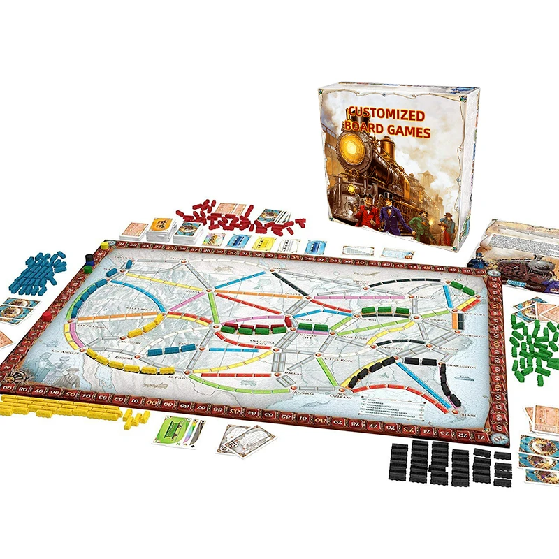 Custom Printing Board Games Factory Board Game Maker Supplier Education For Family