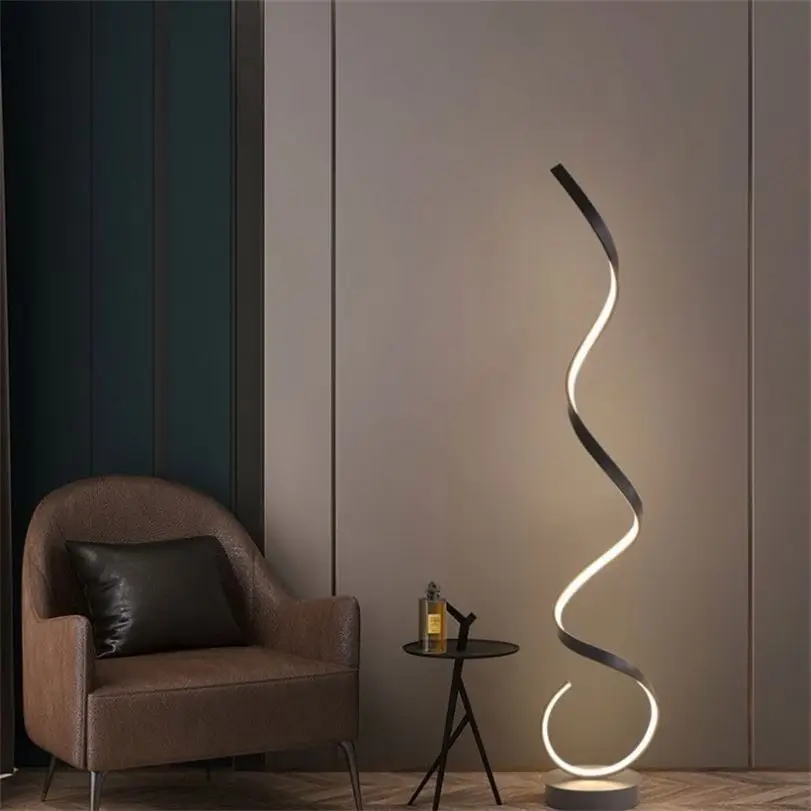 Character Exquisite Stylish Modern Sofa Hotel Study Resin Floor Lamp Clear