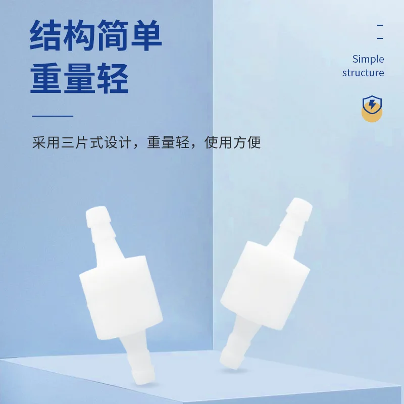 Plastic Mini 3mm To 12mm Valves Ozone Resistance Diaphragm Check one Way   Check Valve